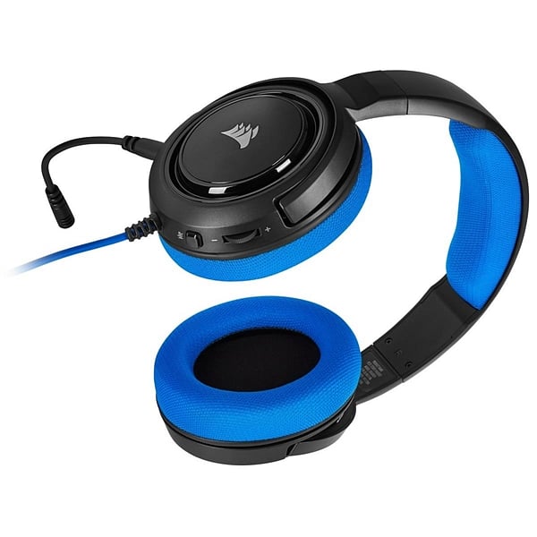 Corsair HS35 stereo azul  Auriculares