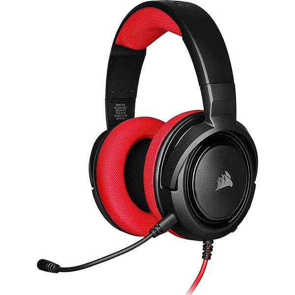 Corsair HS35 stereo rojo  Auriculares