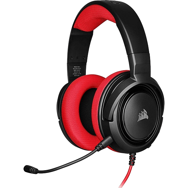 Corsair HS35 stereo rojo  Auriculares