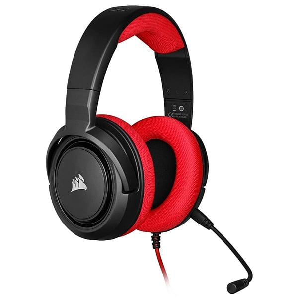 Corsair HS35 stereo rojo  Auriculares