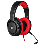 Corsair HS35 stereo rojo  Auriculares