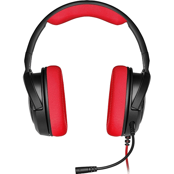 Corsair HS35 stereo rojo  Auriculares