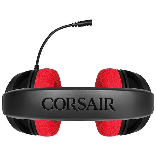 Corsair HS35 stereo rojo  Auriculares