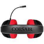 Corsair HS35 stereo rojo  Auriculares