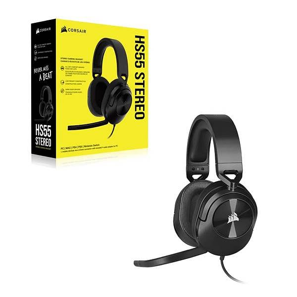 Corsair HS55 Stereo Carbon  Auriculares