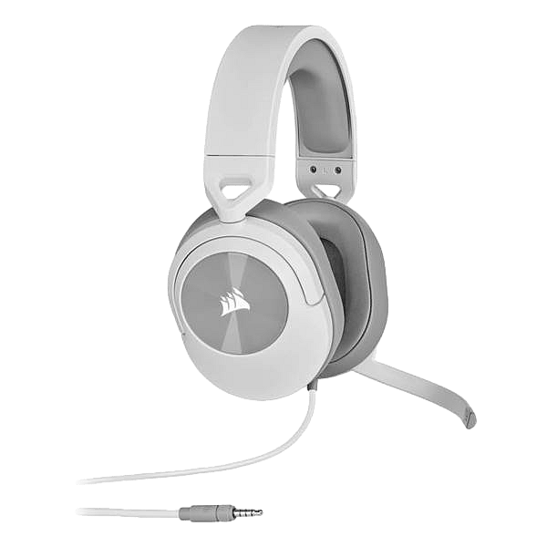 Corsair HS55 Stereo White   Auriculares