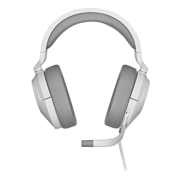 Corsair HS55 Stereo White   Auriculares