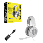 Corsair HS55 Surround White   Auriculares