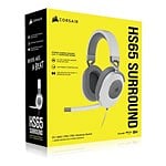 Corsair HS65 Surround White  Auriculares