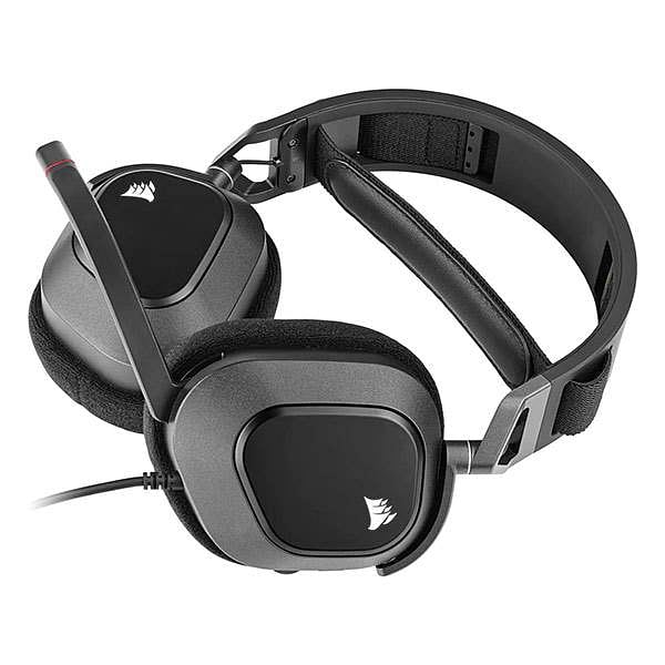 Corsair HS80 RGB USB Carbon  Auriculares