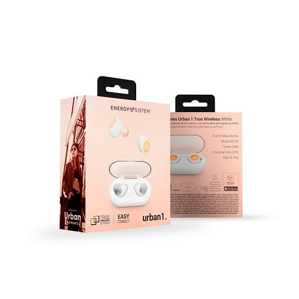Energy Sistem Urban 1 TWireless Blanco  Auriculares