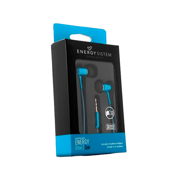Energy Sistem Urban 2 Cyan  Auriculares