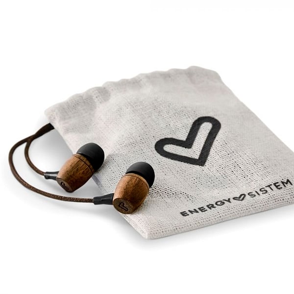 Energy Sistem Earphones Eco Walnut Wood  Auriculares