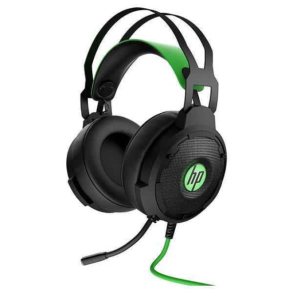 HP Pavilion 600  Auriculares Gaming Sonido Envolvente 71 USB Negro  Verde
