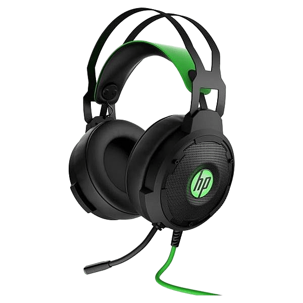 HP Pavilion 600  Auriculares Gaming Sonido Envolvente 71 USB Negro  Verde