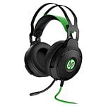HP Pavilion 600  Auriculares Gaming Sonido Envolvente 71 USB Negro  Verde