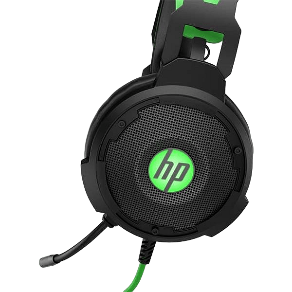 HP Pavilion 600  Auriculares Gaming Sonido Envolvente 71 USB Negro  Verde