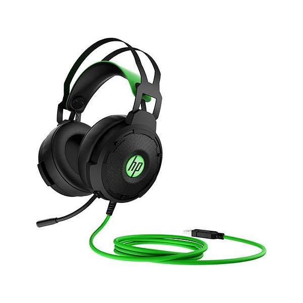 HP Pavilion 600  Auriculares Gaming Sonido Envolvente 71 USB Negro  Verde