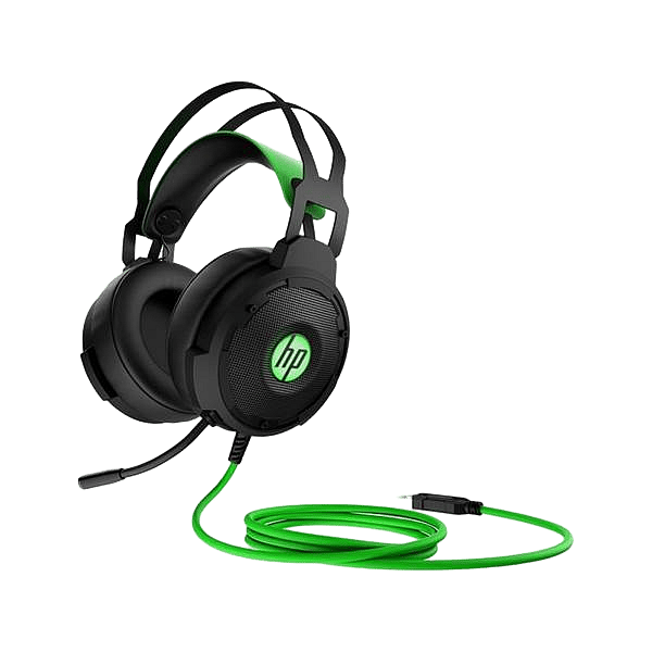 HP Pavilion 600  Auriculares Gaming Sonido Envolvente 71 USB Negro  Verde
