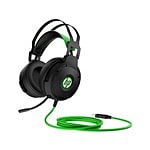HP Pavilion 600  Auriculares Gaming Sonido Envolvente 71 USB Negro  Verde