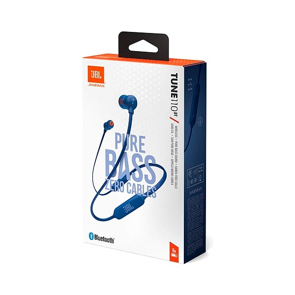JBL T110BT Bluetooth Azul  Auriculares