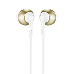 JBL Tune 205 OroBlanco  Auriculares con Micrófono