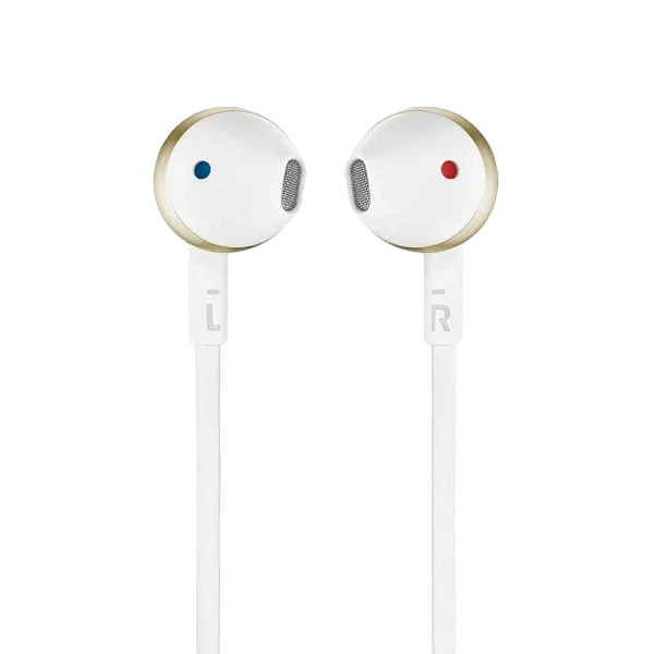 JBL Tune 205 OroBlanco  Auriculares con Micrófono