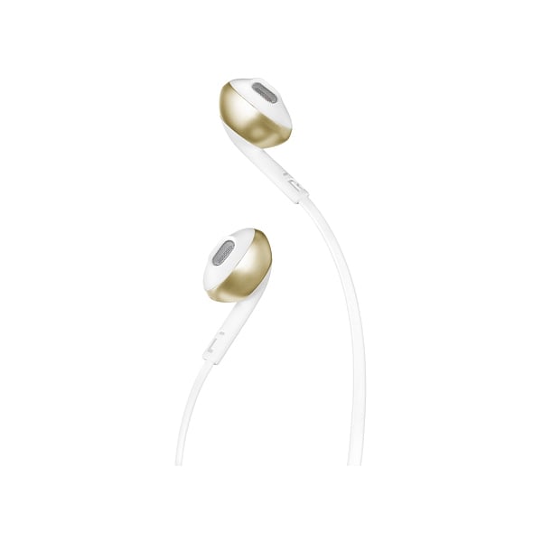 JBL Tune 205 OroBlanco  Auriculares con Micrófono