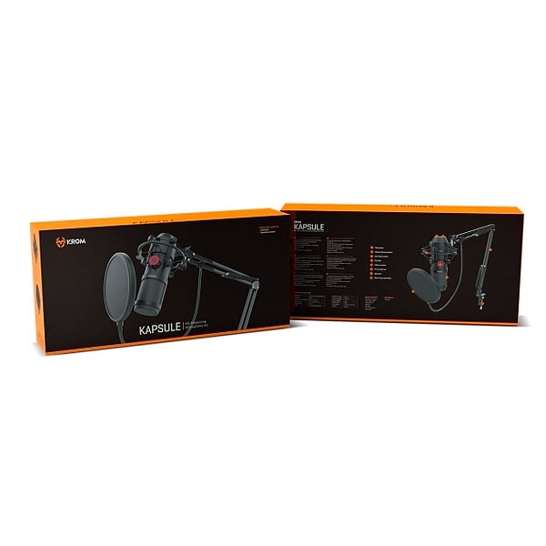 Krom Kapsule  Microfono Kit