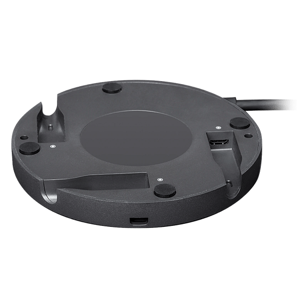 Logitech Rally Mic Pod Hub Negro  Base Micrófono