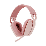 Logitech Zone Vibe 100 Rosado  Auriculares inalámbricos con Micrófono Logitech Zone Vibe 100 Rosado  Auriculares inalámbricos con Micrófono