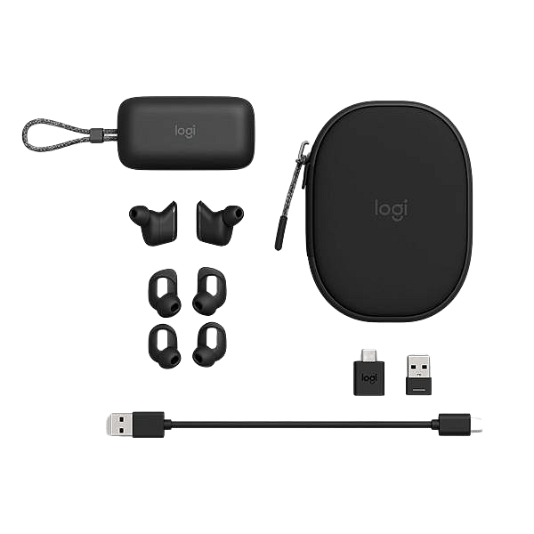 Logitech Zone True Wireless Bluetooth Grafito  Auriculares