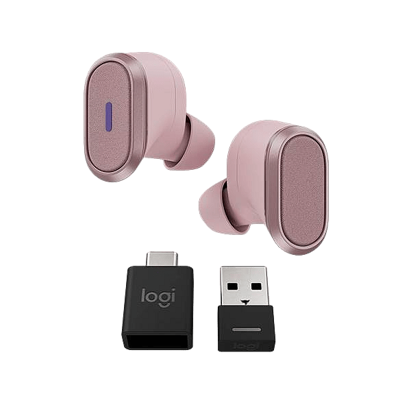 Logitech Zone True Wireless Bluetooth Rosado  Auriculares