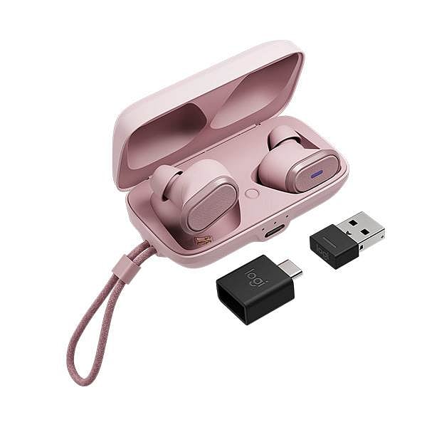 Logitech Zone True Wireless Bluetooth Rosado  Auriculares