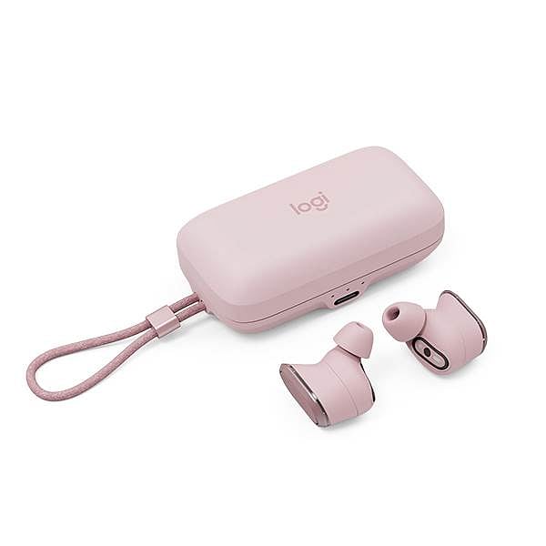 Logitech Zone True Wireless Bluetooth Rosado  Auriculares