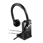 Logitech Auriculares Estereo Dual Inalámbricos con Micrófono H820E Negro USB Logitech Auriculares Estereo Dual Inalámbricos con Micrófono H820E Negro USB