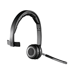 Logitech Auriculares Mono Inalámbricos con Micrófono H820E Negro USB