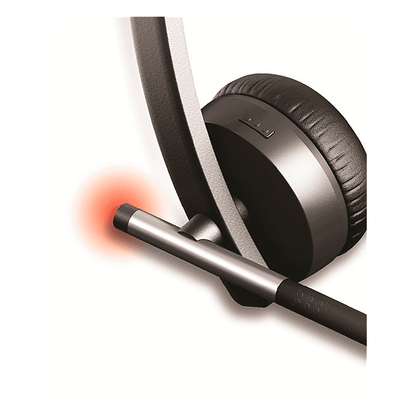 Logitech Auriculares Mono Inalámbricos con Micrófono H820E Negro USB