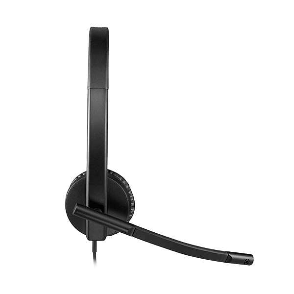 Logitech Auriculares Monoaurales con Micrófono H570E Negro USB
