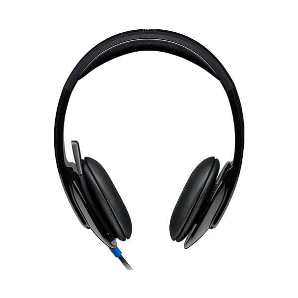Logitech Auriculares Estéreo con Micrófono H540 Negro USB