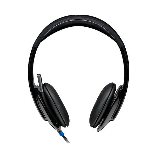 Logitech Auriculares Estéreo con Micrófono H540 Negro USB
