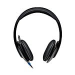 Logitech Auriculares Estéreo con Micrófono H540 Negro USB