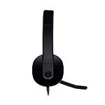 Logitech Auriculares Estéreo con Micrófono H540 Negro USB