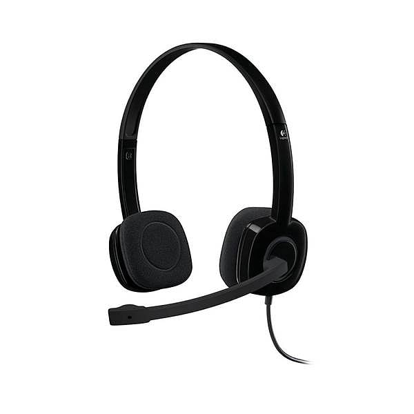 Logitech Auriculares Estéreo con Micrófono H151 Negro