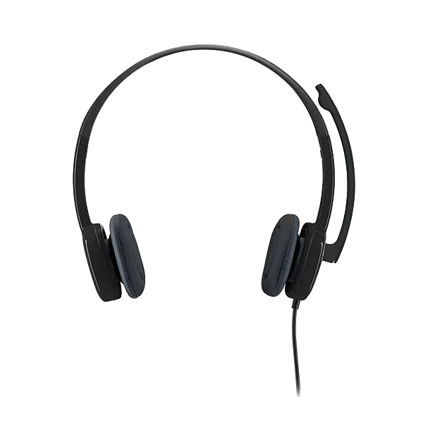 Logitech Auriculares Estéreo con Micrófono H151 Negro