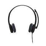 Logitech Auriculares Estéreo con Micrófono H151 Negro