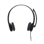 Logitech Auriculares Estéreo con Micrófono H151 Negro