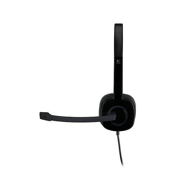 Logitech Auriculares Estéreo con Micrófono H151 Negro