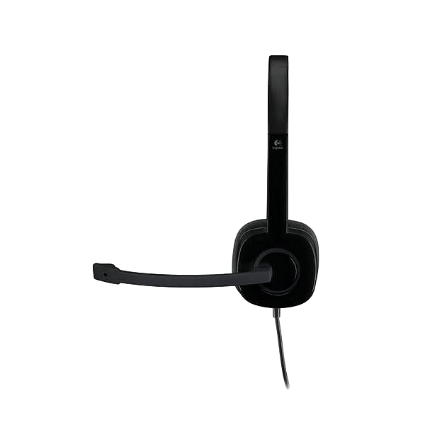 Logitech Auriculares Estéreo con Micrófono H151 Negro