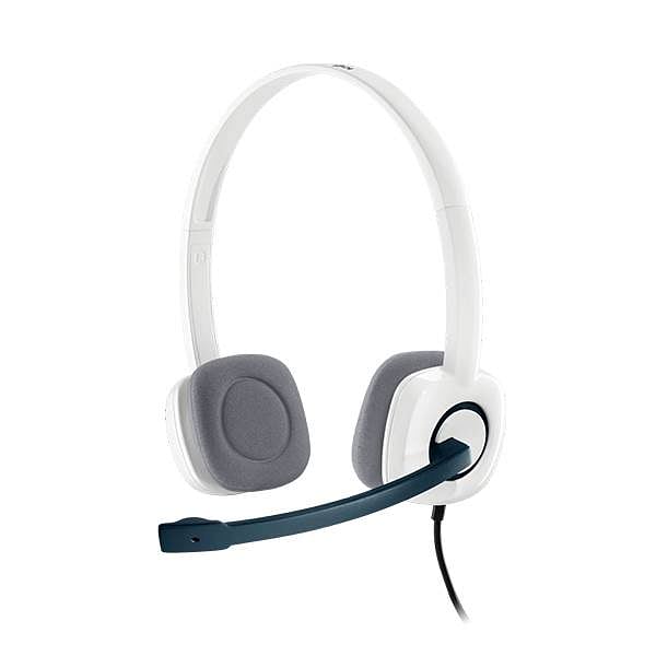 Logitech Auriculares Estéreo con Micrófono H150 Blanco